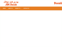 Tablet Screenshot of jbkducab.com